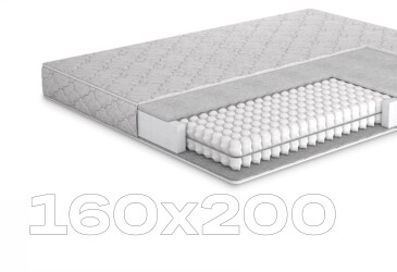 Матрац Бум-1 / Boom-1 new 160х200 Pocket Spring Matroluxe