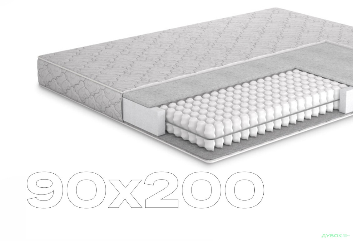 Матрац Бум-1 / Boom-1 new 90х200 Pocket Spring Matroluxe