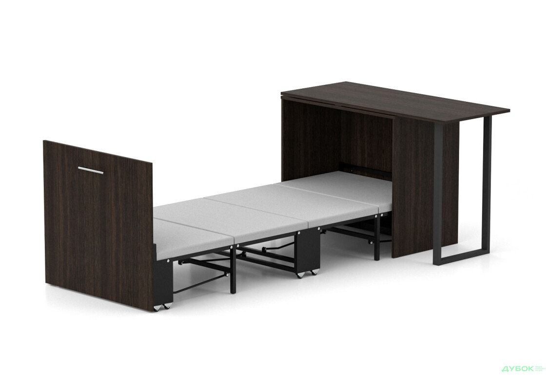 Ліжко-трансформер Knap Knap Sirim / Сірім-D (3 в 1) 80х200 см зі столом, венге