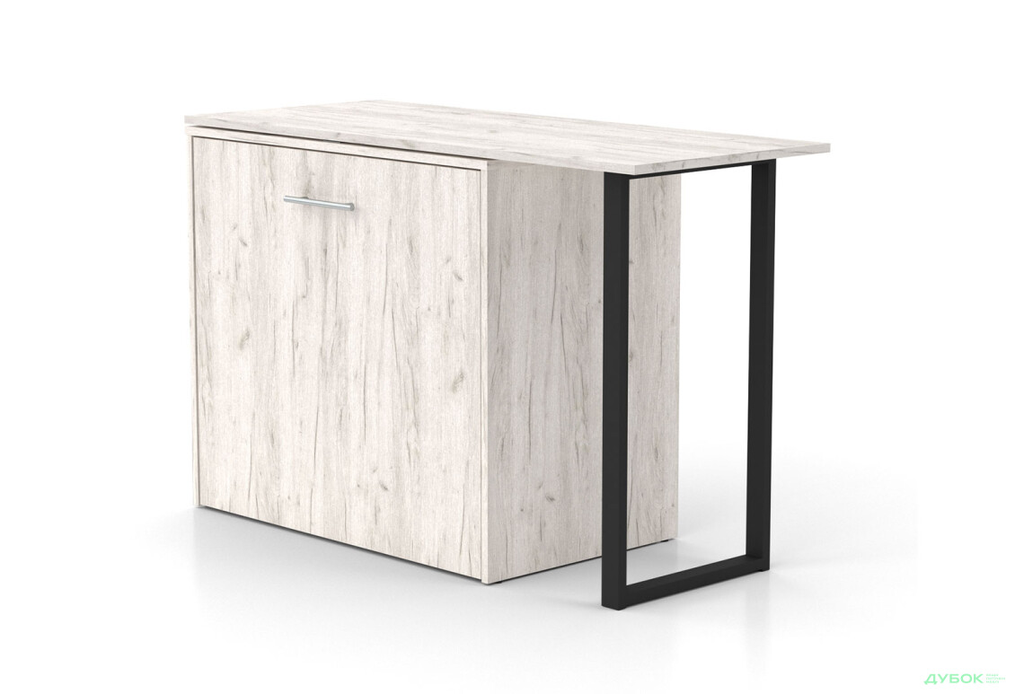 Ліжко-трансформер Knap Knap Sirim / Сірім-D (3 в 1) 80х200 см зі столом, дуб крафт білий - Зображення 2 Зображення 2 - Ліжко-трансформер Knap Knap Sirim / Сірім-D (3 в 1) 80х200 см зі столом, дуб крафт білий