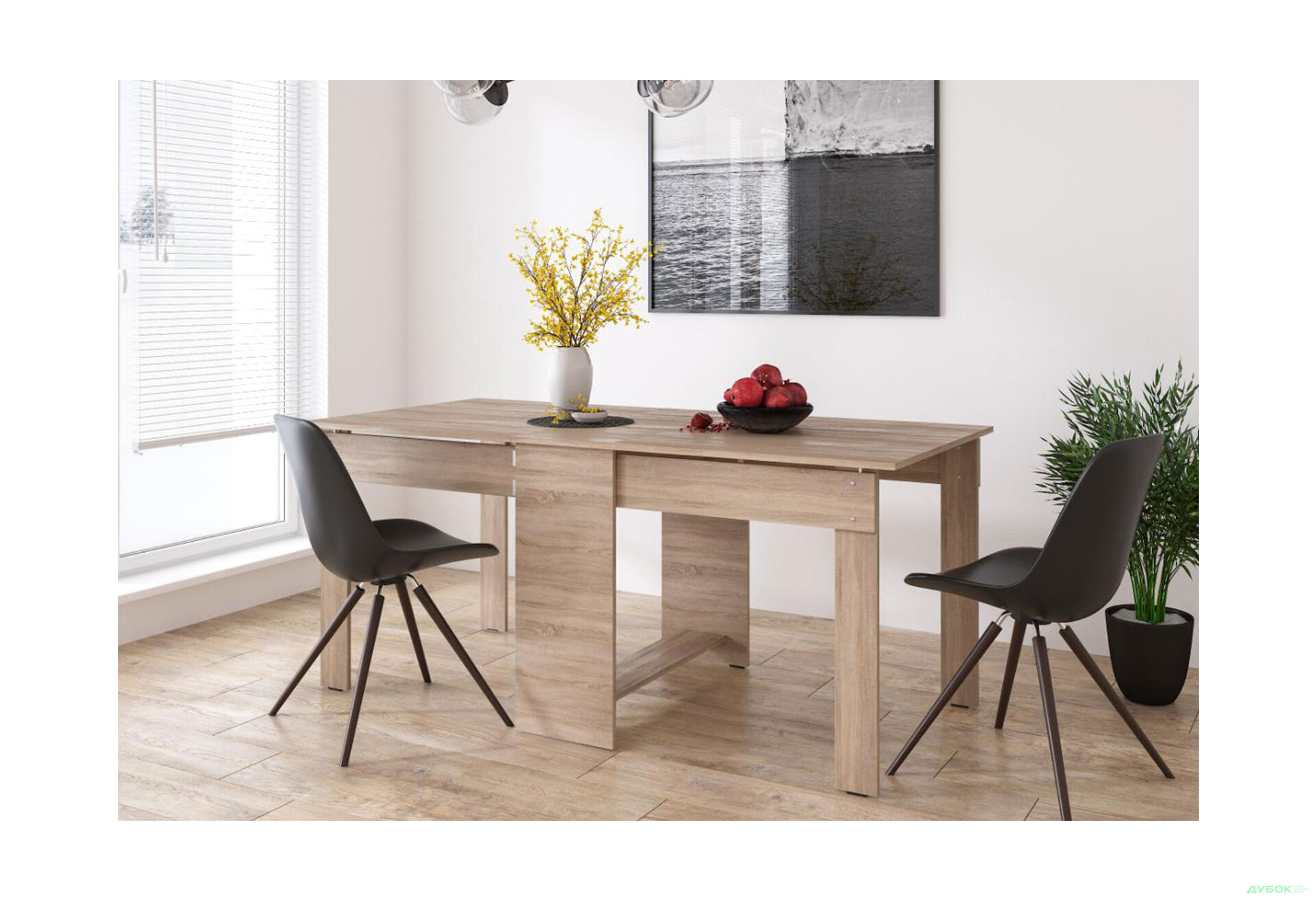 Изображение 2 - Стол-тумба 4 Креденс Фениче 33/174 см дуб сонома