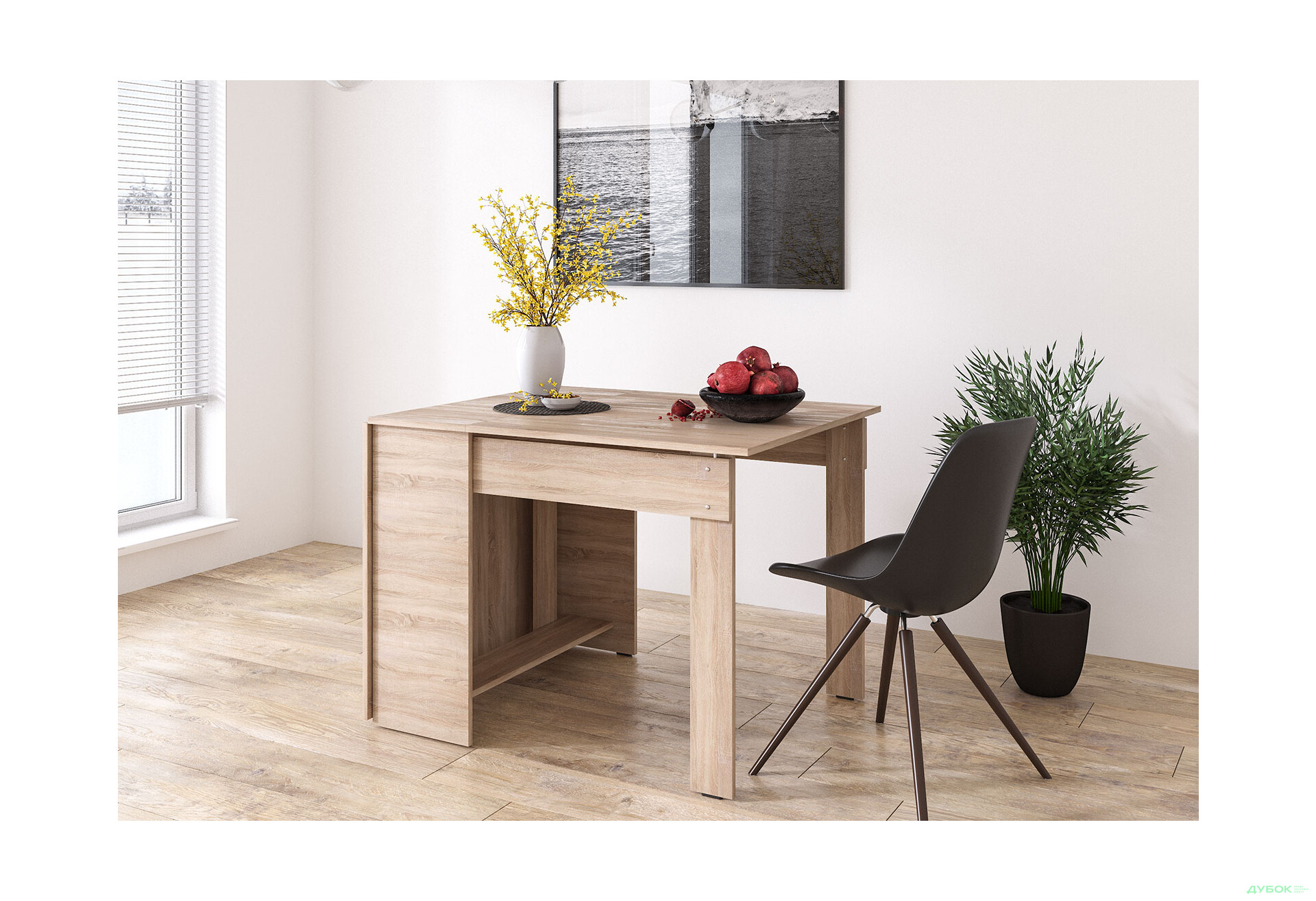 Изображение 3 - Стол-тумба 4 Креденс Фениче 33/174 см дуб сонома