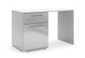 Зображення 1 - Стіл письмовий MiroMark Мегі / Megy 120x60 см з тумбою і шухлядою, глянець сірий шиншила