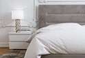 Фото 4 - Ліжко-подіум Vika Горизонт 160х200 см підйомне, матрац жакард, незалежний блок, сірий 