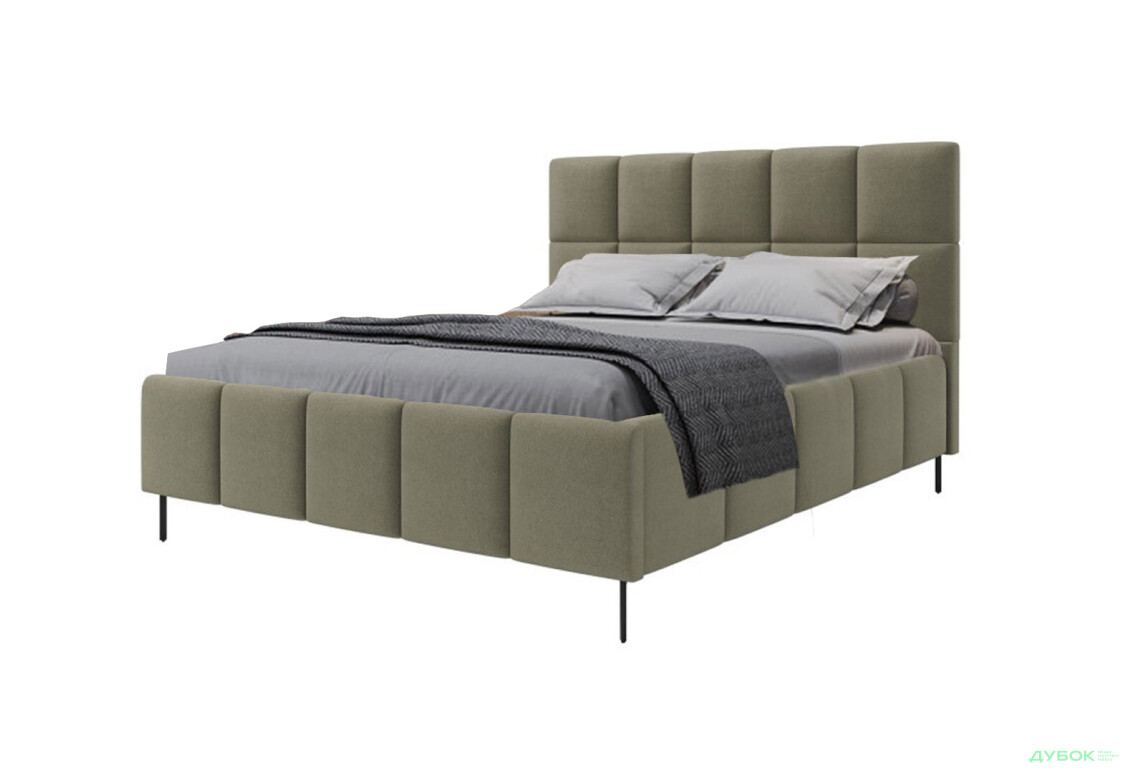 Ліжко-подіум Matroluxe Мелоді 160x200 см коричневе