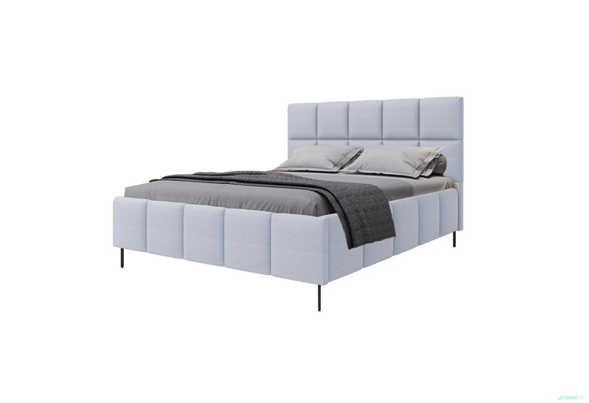 Изображение 1 - Кровать-подиум Матролюкс Мелоди 160x200 см серое