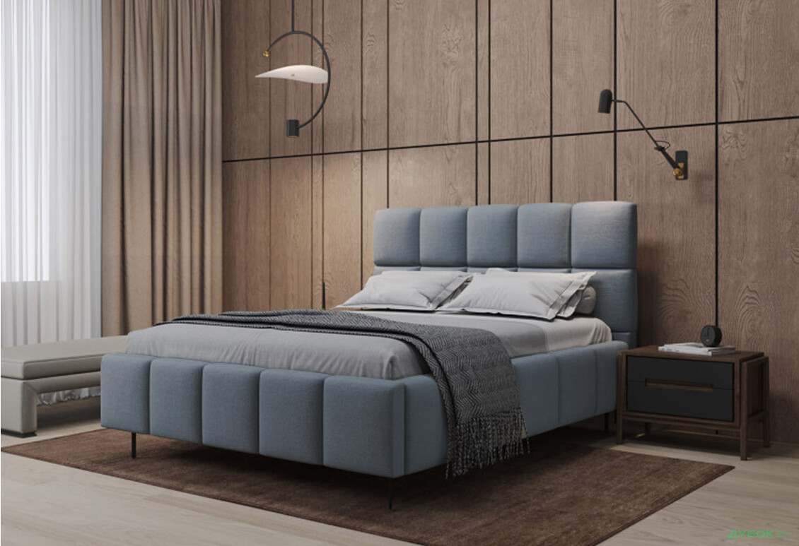 Изображение 2 - Кровать-подиум Матролюкс Мелоди 160x200 см синее