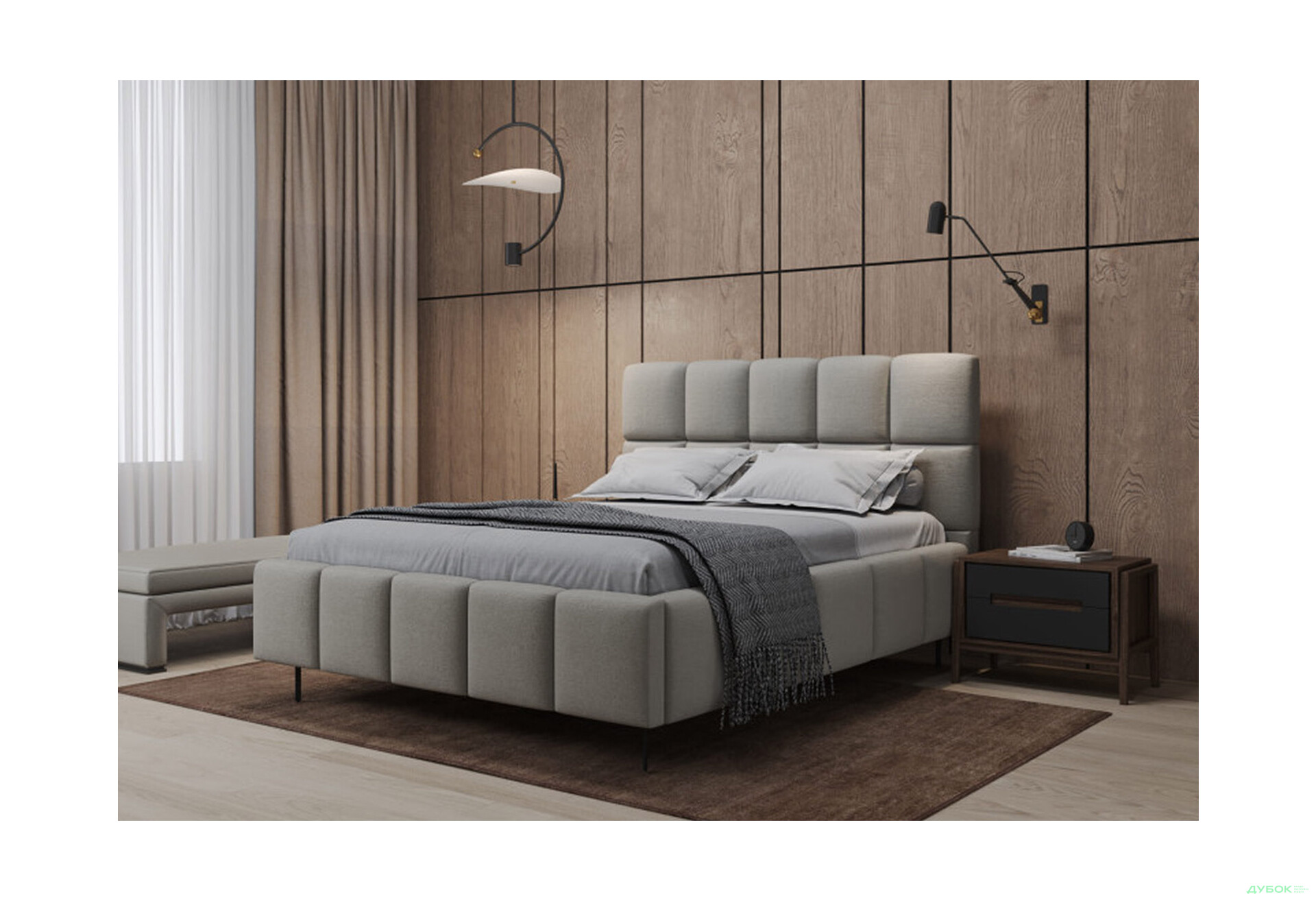 Зображення 2 - Ліжко-подіум Matroluxe Мелоді 160x200 см