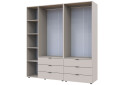 Изображение 10 - Шкаф Doros Гелар 2+3 ДСП 5-дверный с 6 ящиками 194 см Кашемир
