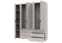 Изображение 8 - Шкаф Doros Гелар 2+3 ДСП 5-дверный с 6 ящиками 194 см Кашемир