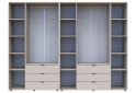 Изображение 7 - Шкаф Doros Гелар 3+4 ДСП 7-дверный с 6 ящиками 271 см Кашемир