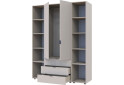 Изображение 8 - Шкаф Doros Гелар 2 ДСП 2-дверная с 3 ящиками и 2 этажерками 154 см Кашемир
