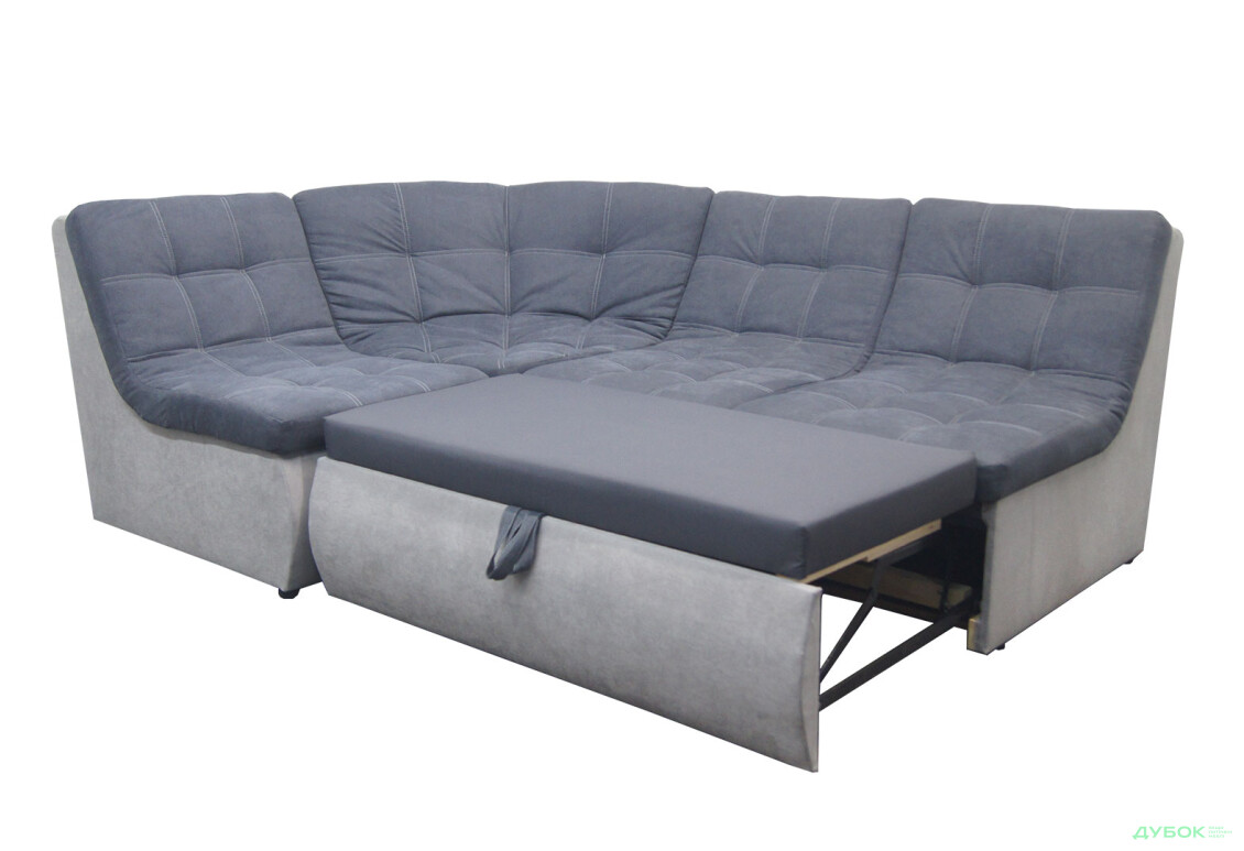 Изображение 3 - Мягкий уголок Вика Комфорт New 252x180 см темно-серый с серым