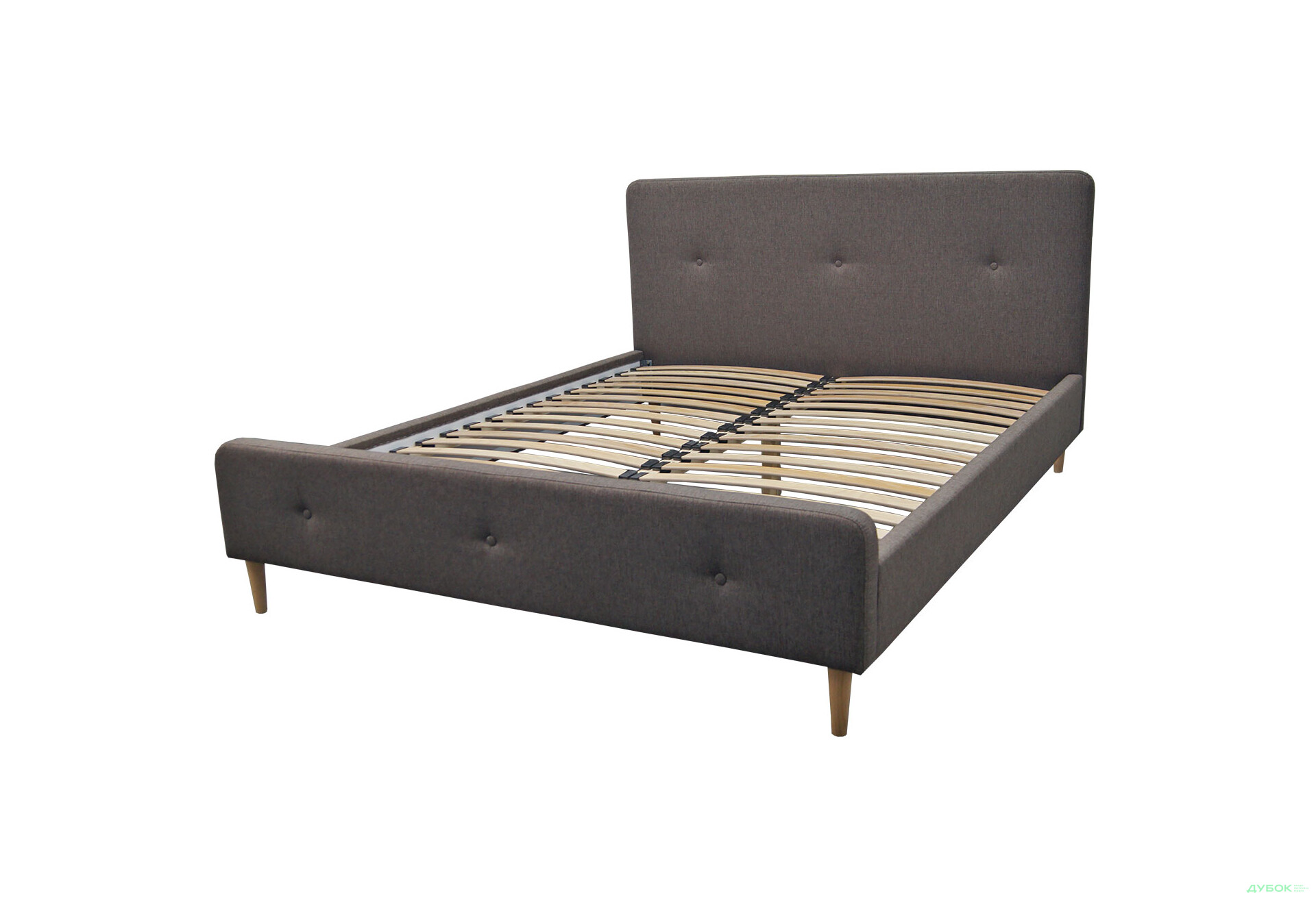 Ліжко Vika Валенсія 160х200 см, коричневий - Зображення 2 Зображення 2 - Ліжко Vika Валенсія 160х200 см, коричневий