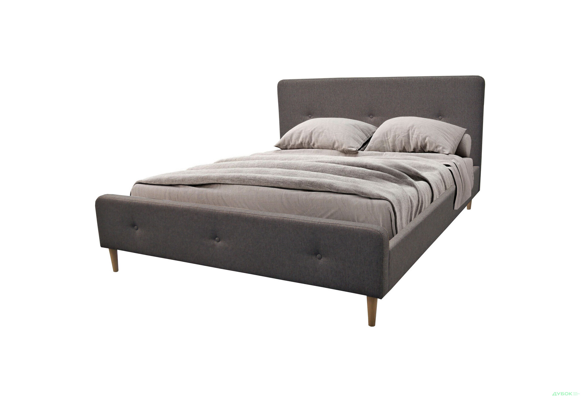 Ліжко Vika Валенсія 160х200 см, коричневий - Зображення 1 Зображення 1 - Ліжко Vika Валенсія 160х200 см, коричневий