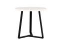 Стіл обідній Новий Стиль Calipso black (36) D800 80x80 см, білий - Зображення 1 Зображення 1 - Стіл обідній Новий Стиль Calipso black (36) D800 80x80 см, білий