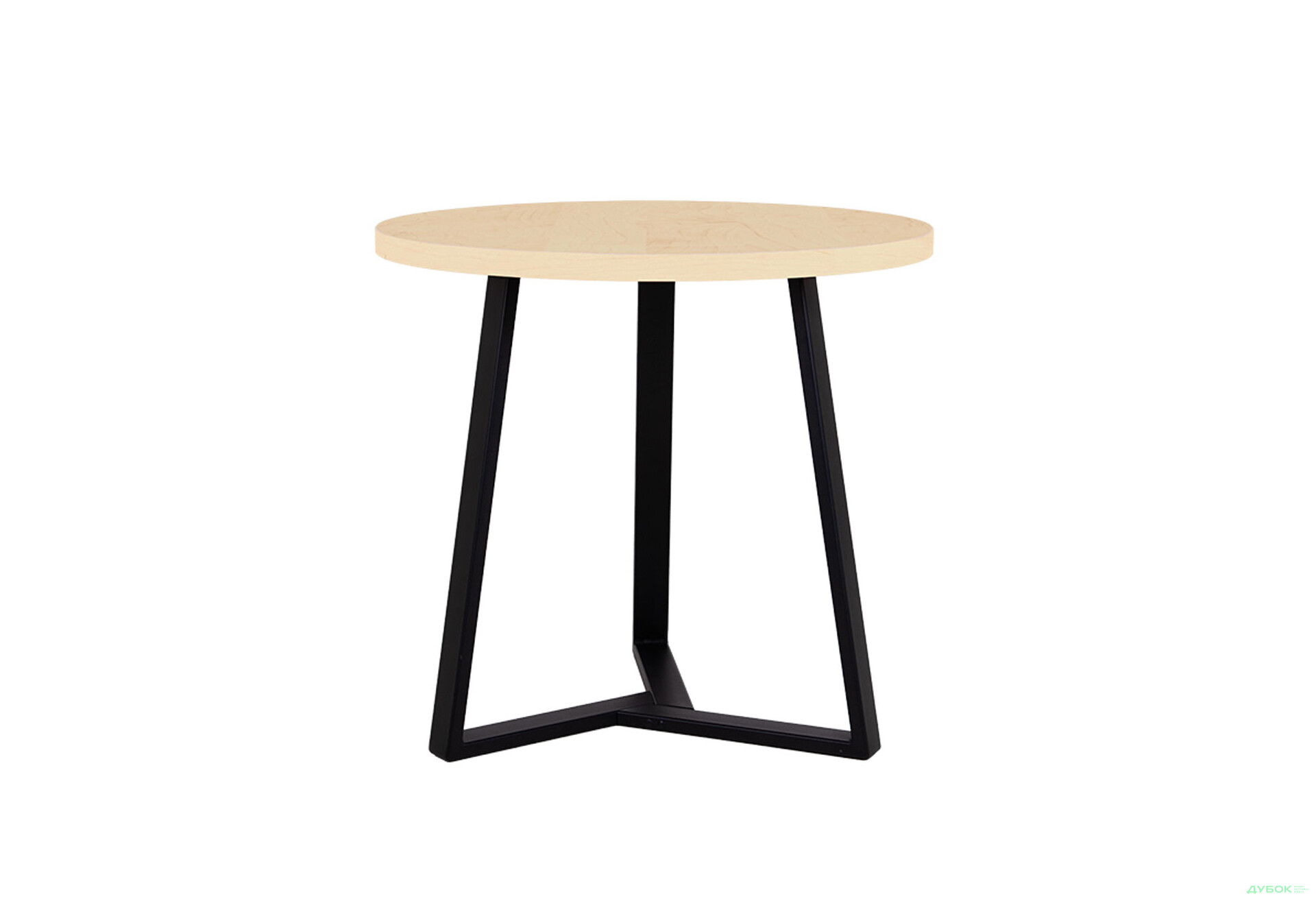 Стіл обідній Новий Стиль Calipso black (36) D800 80x80 см, береза полярна - Зображення 1 Зображення 1 - Стіл обідній Новий Стиль Calipso black (36) D800 80x80 см, береза полярна