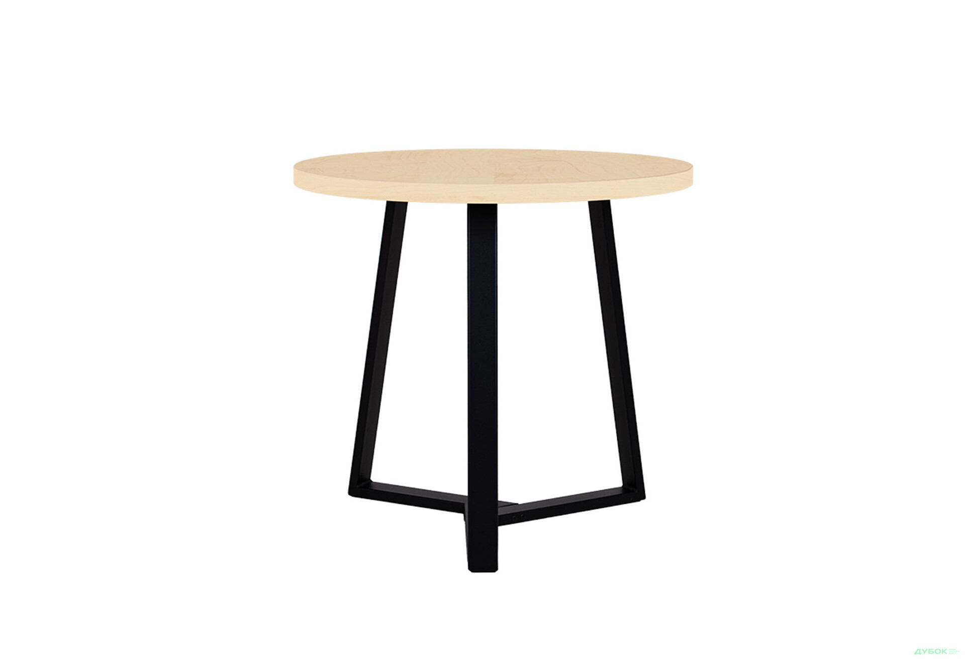Стіл обідній Новий Стиль Calipso black (36) D800 80x80 см, береза полярна - Зображення 2 Зображення 2 - Стіл обідній Новий Стиль Calipso black (36) D800 80x80 см, береза полярна