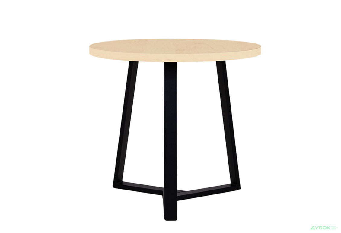 Стіл обідній Новий Стиль Calipso black (36) D800 80x80 см, береза полярна - Зображення 2 Зображення 2 - Стіл обідній Новий Стиль Calipso black (36) D800 80x80 см, береза полярна