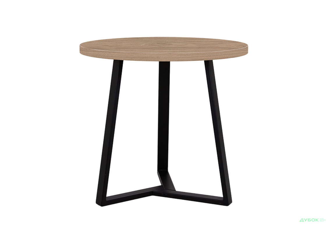 Стіл обідній Новий Стиль Calipso black (36) D800 80x80 см, в'яз благородний - Зображення 1 Зображення 1 - Стіл обідній Новий Стиль Calipso black (36) D800 80x80 см, в'яз благородний