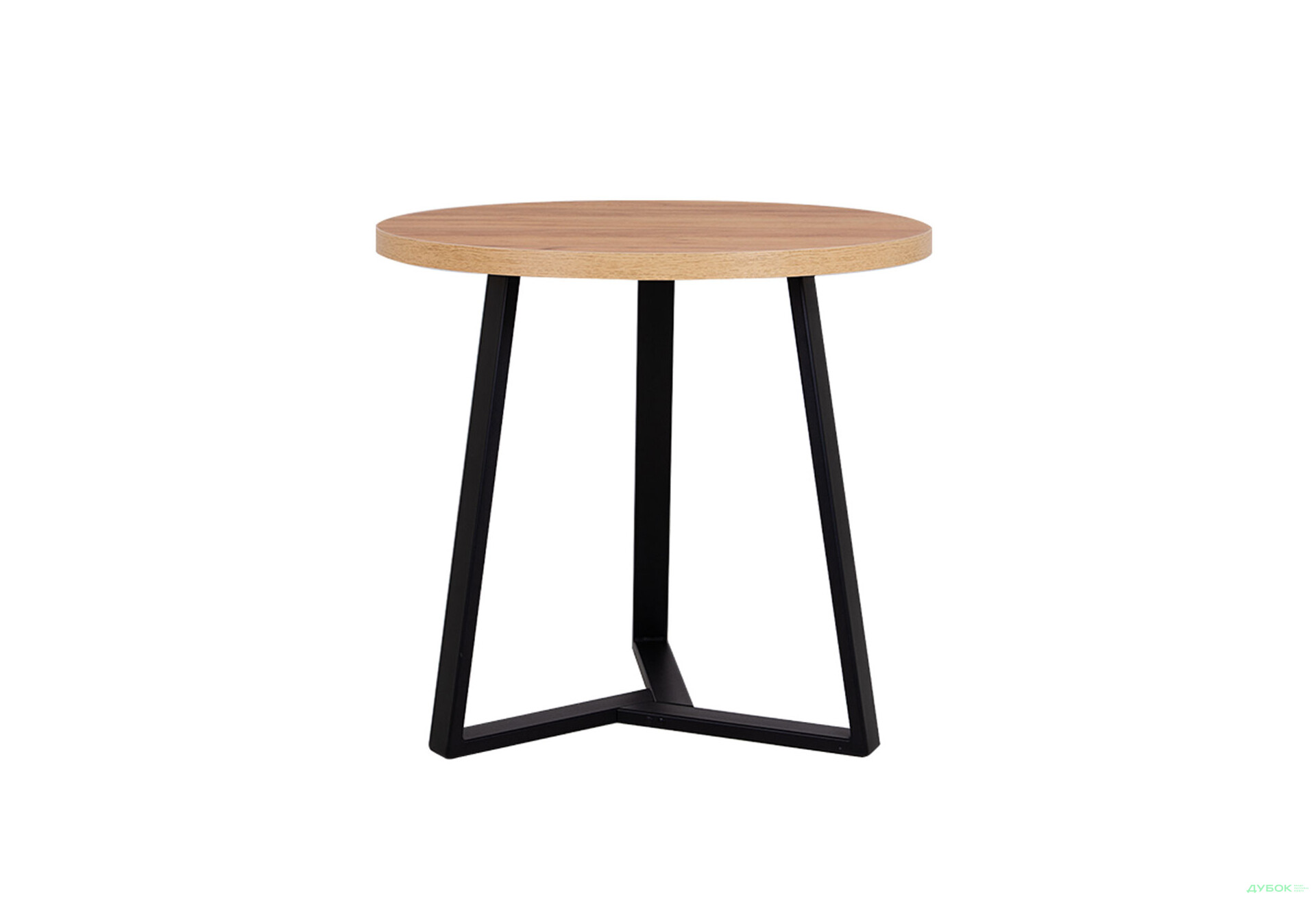 Стіл обідній Новий Стиль Calipso black (36) D800 80x80 см, дуб золотий - Зображення 1 Зображення 1 - Стіл обідній Новий Стиль Calipso black (36) D800 80x80 см, дуб золотий