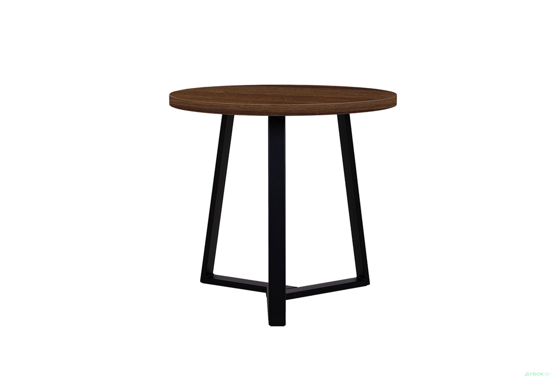 Стіл обідній Новий Стиль Calipso black (36) D800 80x80 см, горіх тієполо - Зображення 2 Зображення 2 - Стіл обідній Новий Стиль Calipso black (36) D800 80x80 см, горіх тієполо