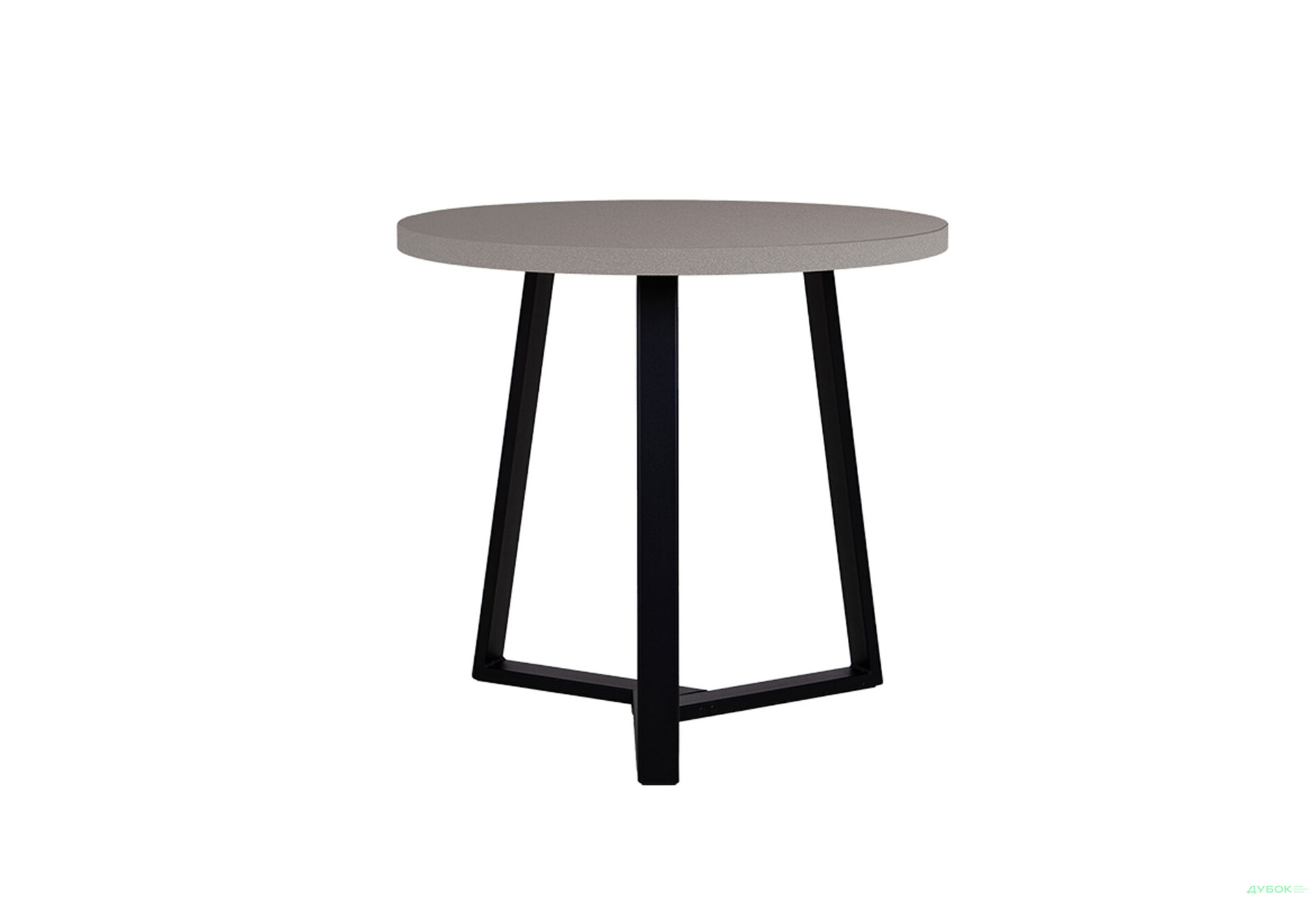 Стіл обідній Новий Стиль Calipso black (36) D800 80x80 см, сірий шифер - Зображення 2 Зображення 2 - Стіл обідній Новий Стиль Calipso black (36) D800 80x80 см, сірий шифер