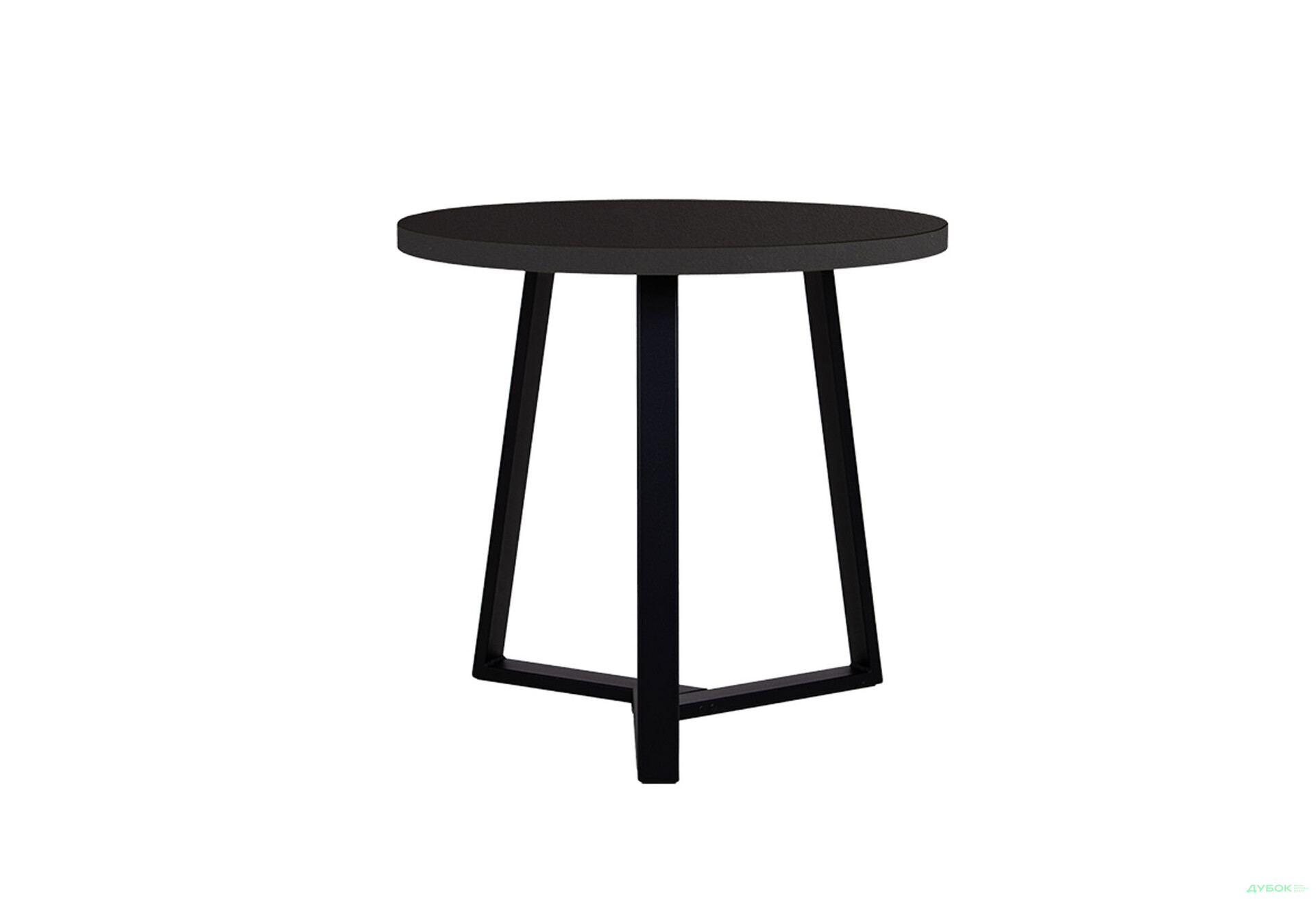 Стіл обідній Новий Стиль Calipso black (36) D800 80x80 см, чорний - Зображення 2 Зображення 2 - Стіл обідній Новий Стиль Calipso black (36) D800 80x80 см, чорний