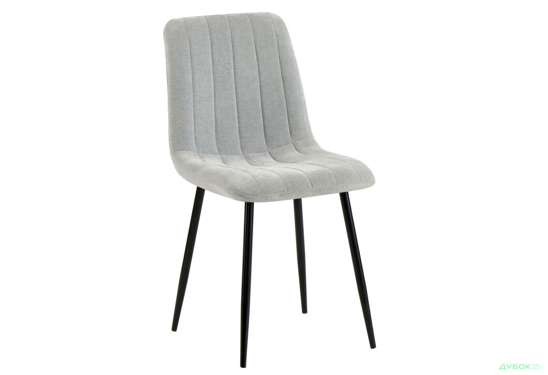 Стілець Kredens furniture Джет / Jet 44x54x88 см світло-сірий - Зображення 3 Зображення 3 - Стілець Kredens furniture Джет / Jet 44x54x88 см світло-сірий