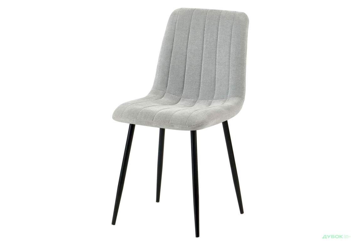 Стілець Kredens furniture Джет / Jet 44x54x88 см світло-сірий - Зображення 1 Зображення 1 - Стілець Kredens furniture Джет / Jet 44x54x88 см світло-сірий