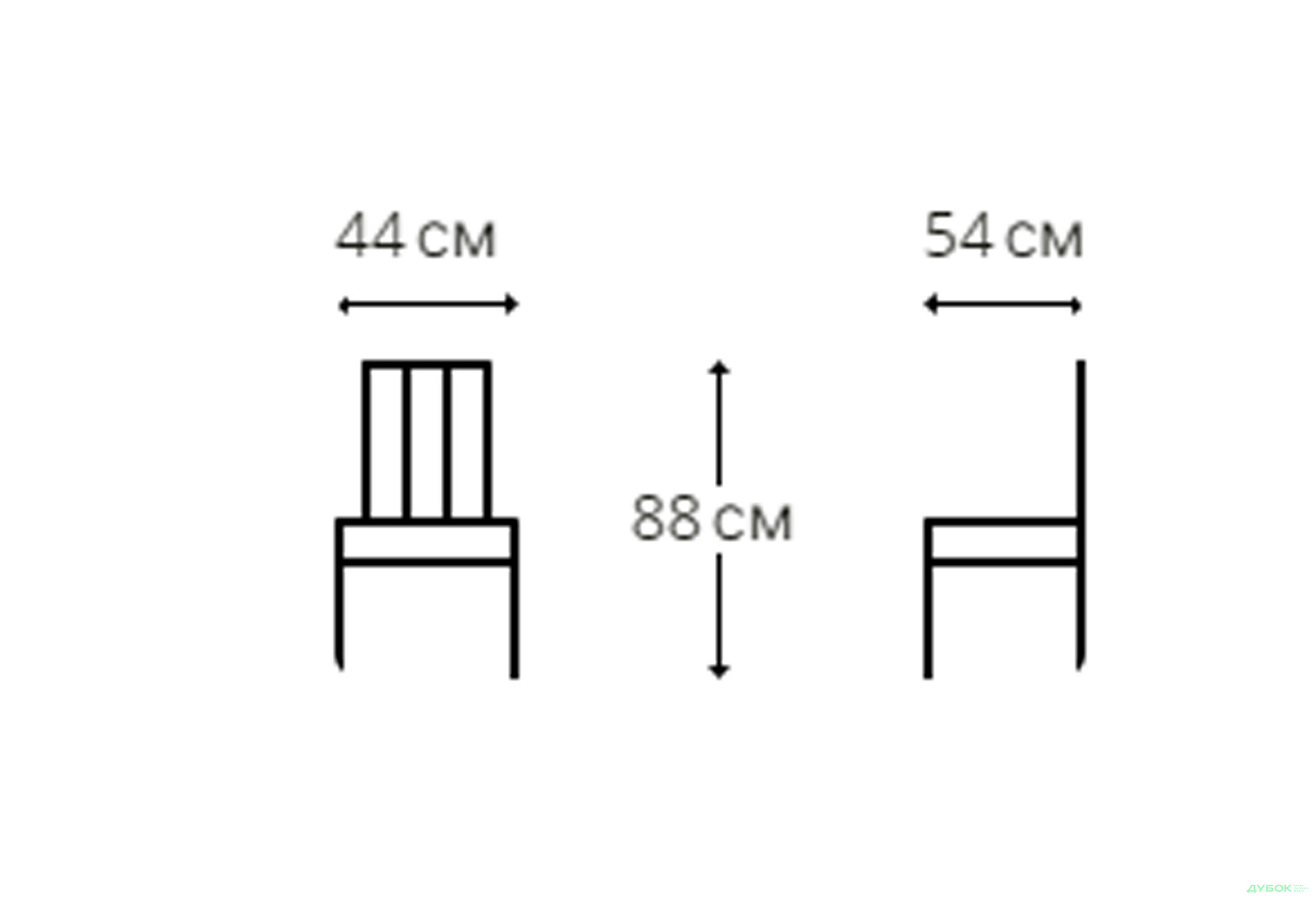 Стілець Kredens furniture Джет / Jet 44x54x88 см світло-сірий - Зображення 8 Зображення 8 - Стілець Kredens furniture Джет / Jet 44x54x88 см світло-сірий