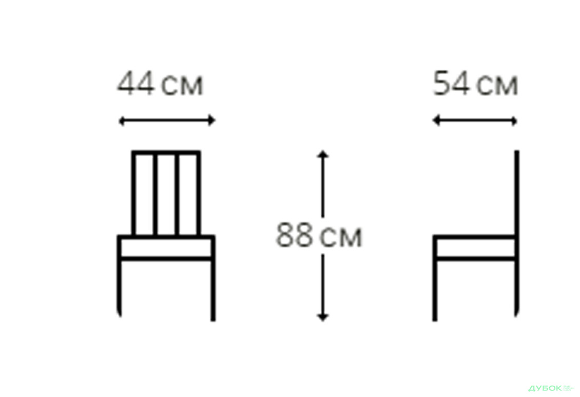 Стілець Kredens furniture Джет / Jet 44x54x88 см світло-сірий - Зображення 8 Зображення 8 - Стілець Kredens furniture Джет / Jet 44x54x88 см світло-сірий
