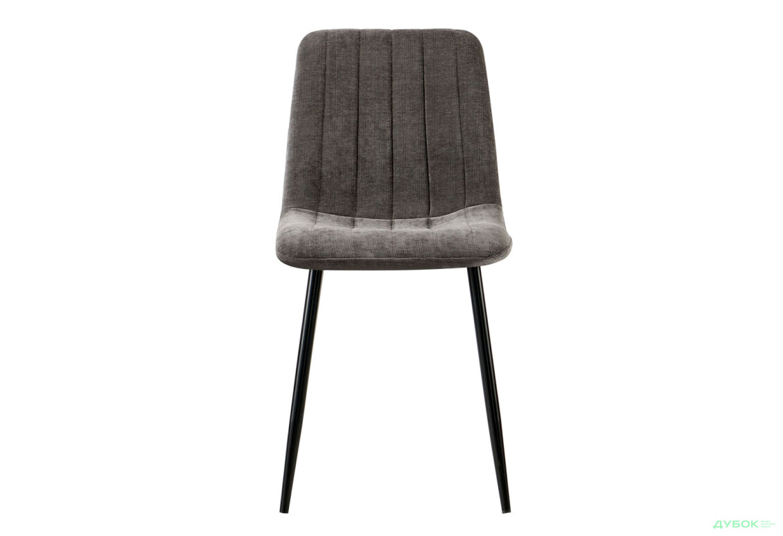 Стілець Kredens furniture Джет / Jet 44x54x88 см темно-сірий - Зображення 2 Зображення 2 - Стілець Kredens furniture Джет / Jet 44x54x88 см темно-сірий