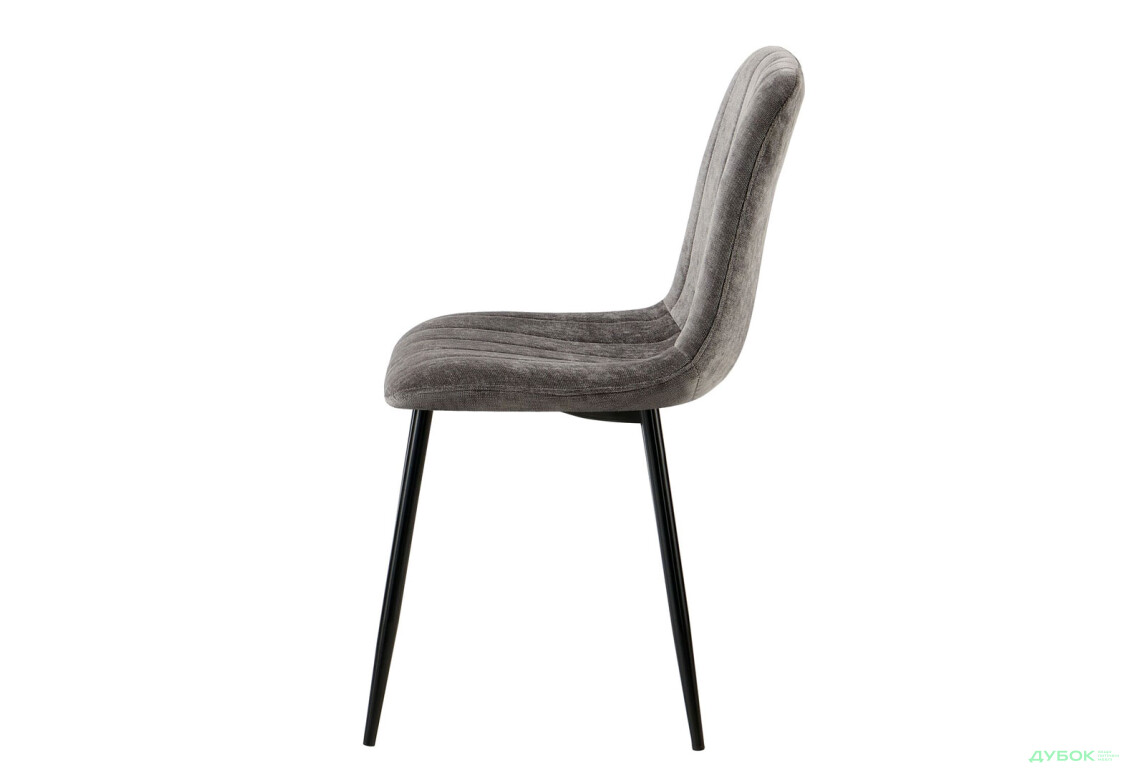 Стілець Kredens furniture Джет / Jet 44x54x88 см темно-сірий - Зображення 5 Зображення 5 - Стілець Kredens furniture Джет / Jet 44x54x88 см темно-сірий