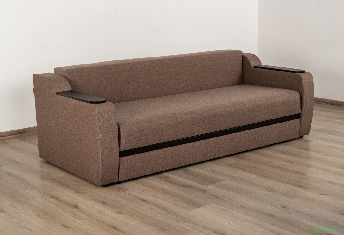 Диван Элегант Бенефит 29 216x95 см коричневый - Изображение 3 Изображение 3 - Диван Элегант Бенефит 29 216x95 см коричневый