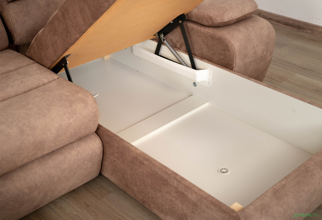 Зображення 10 - М'який куточок Elegant Бенефіт 85 278x168 см бежевий