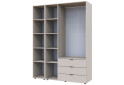 Изображение 6 - Шкаф Doros Гелар 4-дверная с зеркалом і 3 ящиками 155 см Кашемир