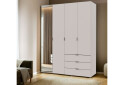 Изображение 2 - Шкаф Doros Гелар 4-дверная с зеркалом і 3 ящиками 155 см Кашемир