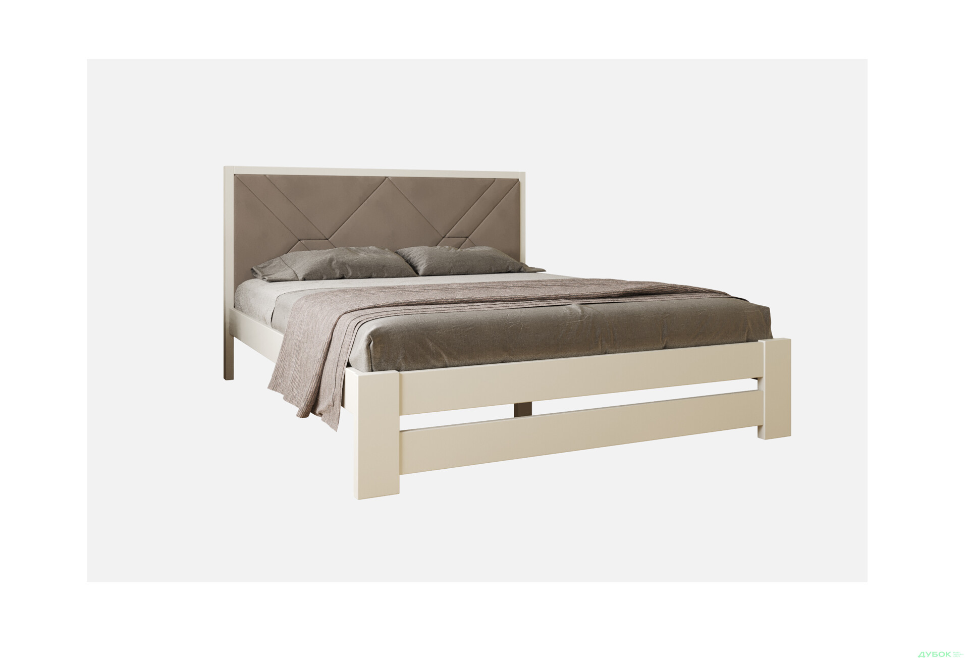 Изображение 5 - Кровать Arbor Drev Симфония Премиум с матрасом София Нью 160 см к. Лагуна 08, белая, сосна