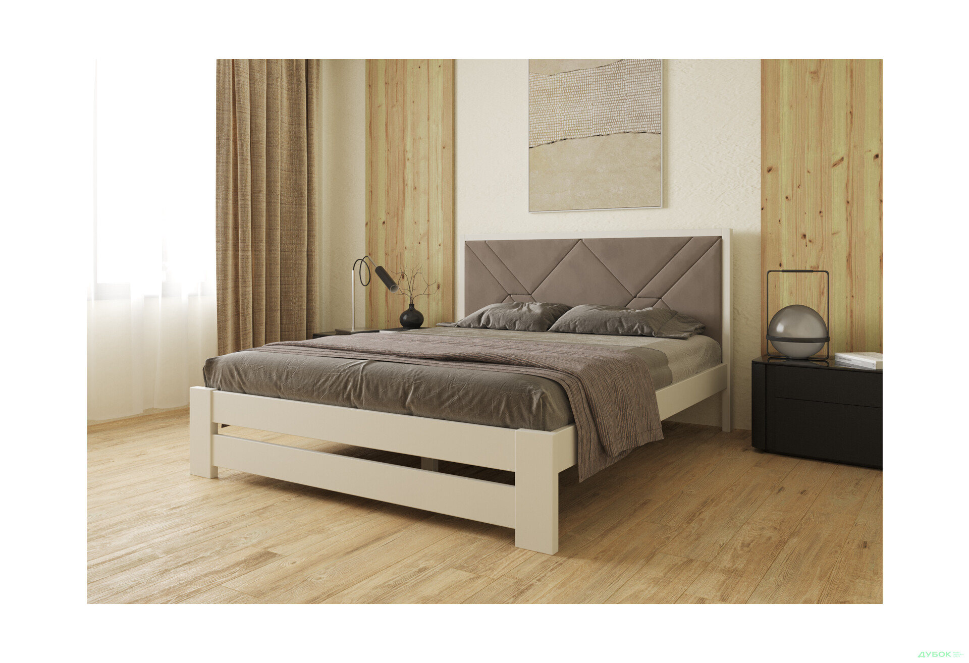 Изображение 3 - Кровать Arbor Drev Симфония Премиум с матрасом София Нью 160 см к. Лагуна 08, белая, сосна