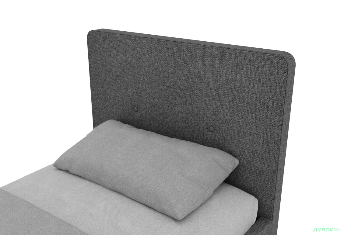 Ліжко Vika Валенсія з матрацом Софія Нью 90х200 см темно-сірий - Зображення 5 Зображення 5 - Ліжко Vika Валенсія з матрацом Софія Нью 90х200 см темно-сірий