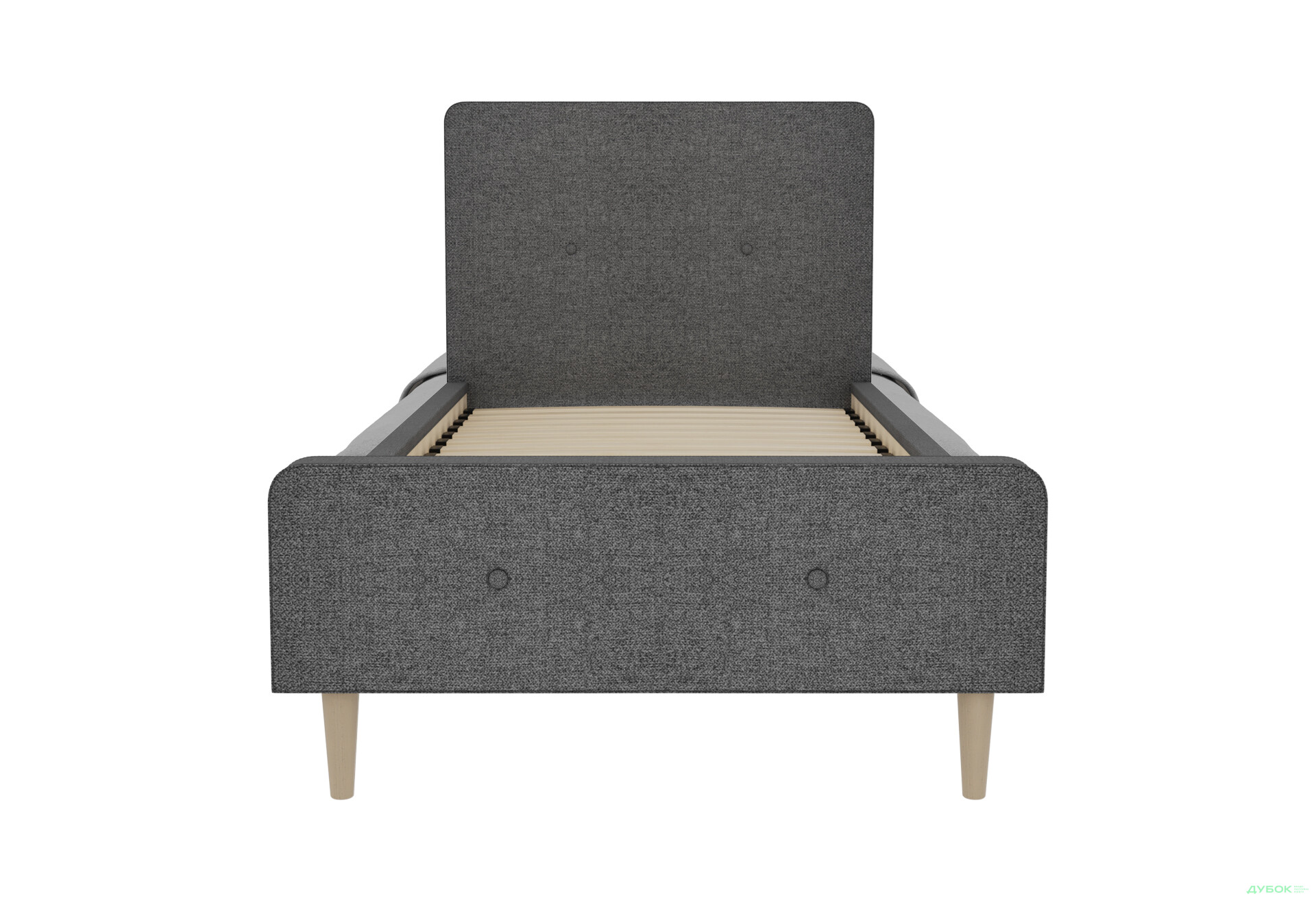Ліжко Vika Валенсія з матрацом Софія Нью 90х200 см темно-сірий - Зображення 9 Зображення 9 - Ліжко Vika Валенсія з матрацом Софія Нью 90х200 см темно-сірий