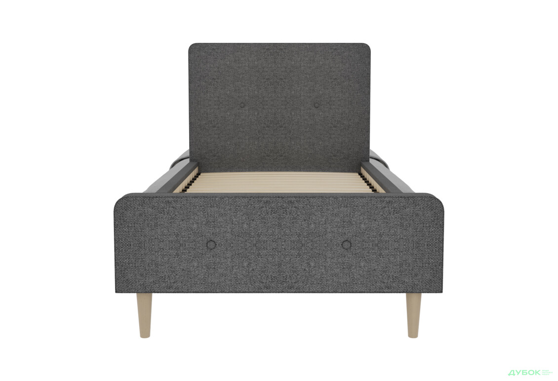 Ліжко Vika Валенсія з матрацом Софія Нью 90х200 см темно-сірий - Зображення 9 Зображення 9 - Ліжко Vika Валенсія з матрацом Софія Нью 90х200 см темно-сірий