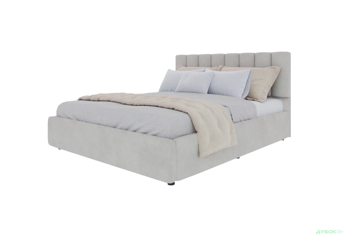 Ліжко-подіум UMa Монро з матрацом Софія Нью 180х200 см підйомне, світло-бежеве (Fancy 06)