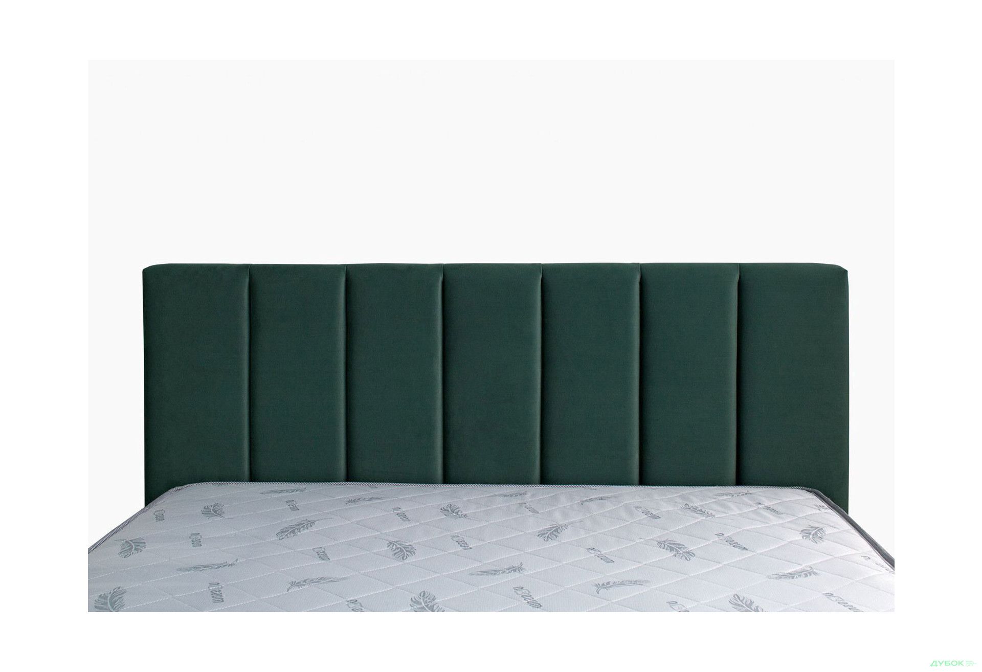 Зображення 4 - Ліжко-подіум Eurosof Біатріс 160х200 см з нішею та металопідйомником, смарагдовий