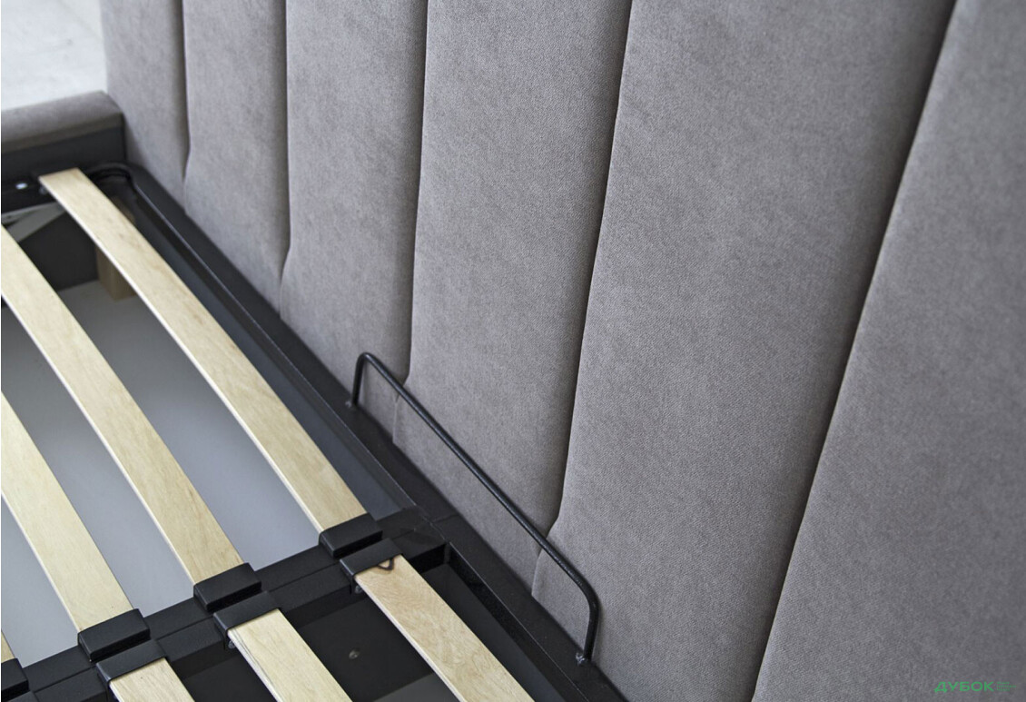 Зображення 3 - Ліжко-подіум Eurosof Біатріс 180х200 см з нішею та металопідйомником, сірий