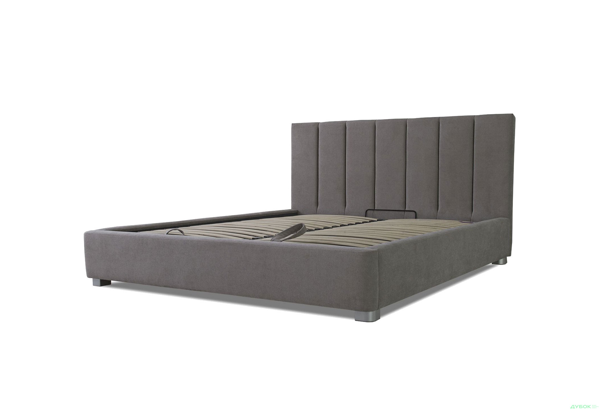 Зображення 5 - Ліжко-подіум Eurosof Біатріс 180х200 см з нішею та металопідйомником, сірий