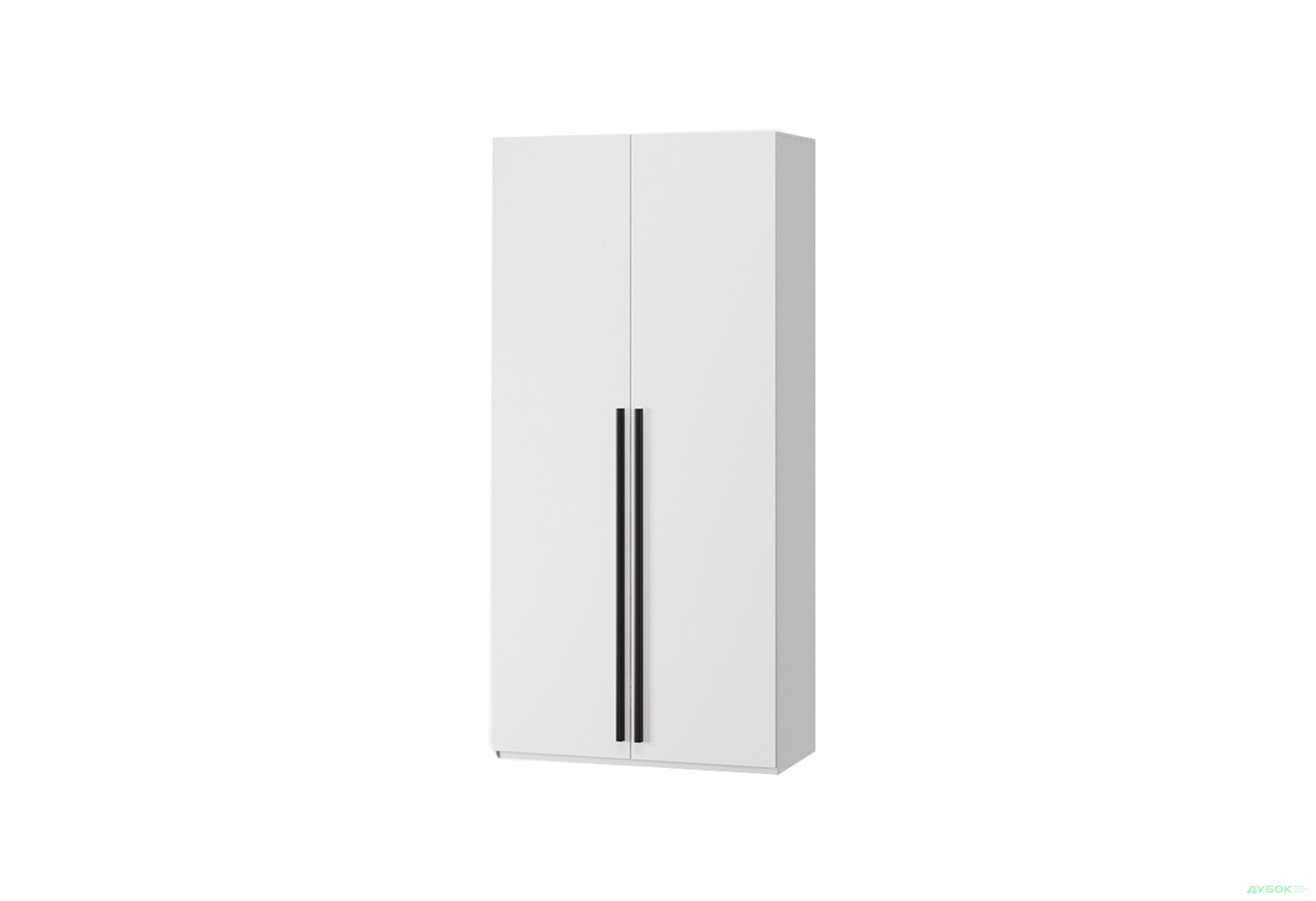 Шафа Kredens furniture Venus (0018) 2-дверна з полицями і штангою 100 см, біла - Зображення 1 Зображення 1 - Шафа Kredens furniture Venus (0018) 2-дверна з полицями і штангою 100 см, біла