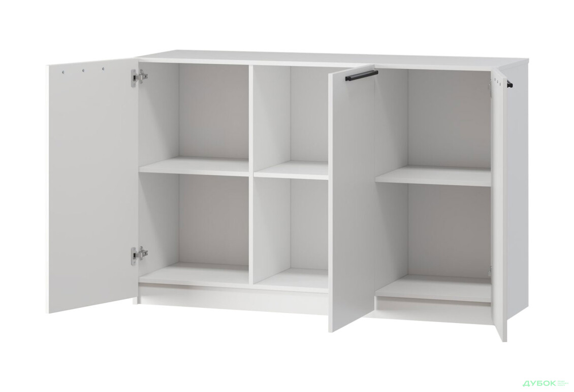 Комод Kredens furniture Venus (0002) 137 см, білий - Зображення 3 Зображення 3 - Комод Kredens furniture Venus (0002) 137 см, білий