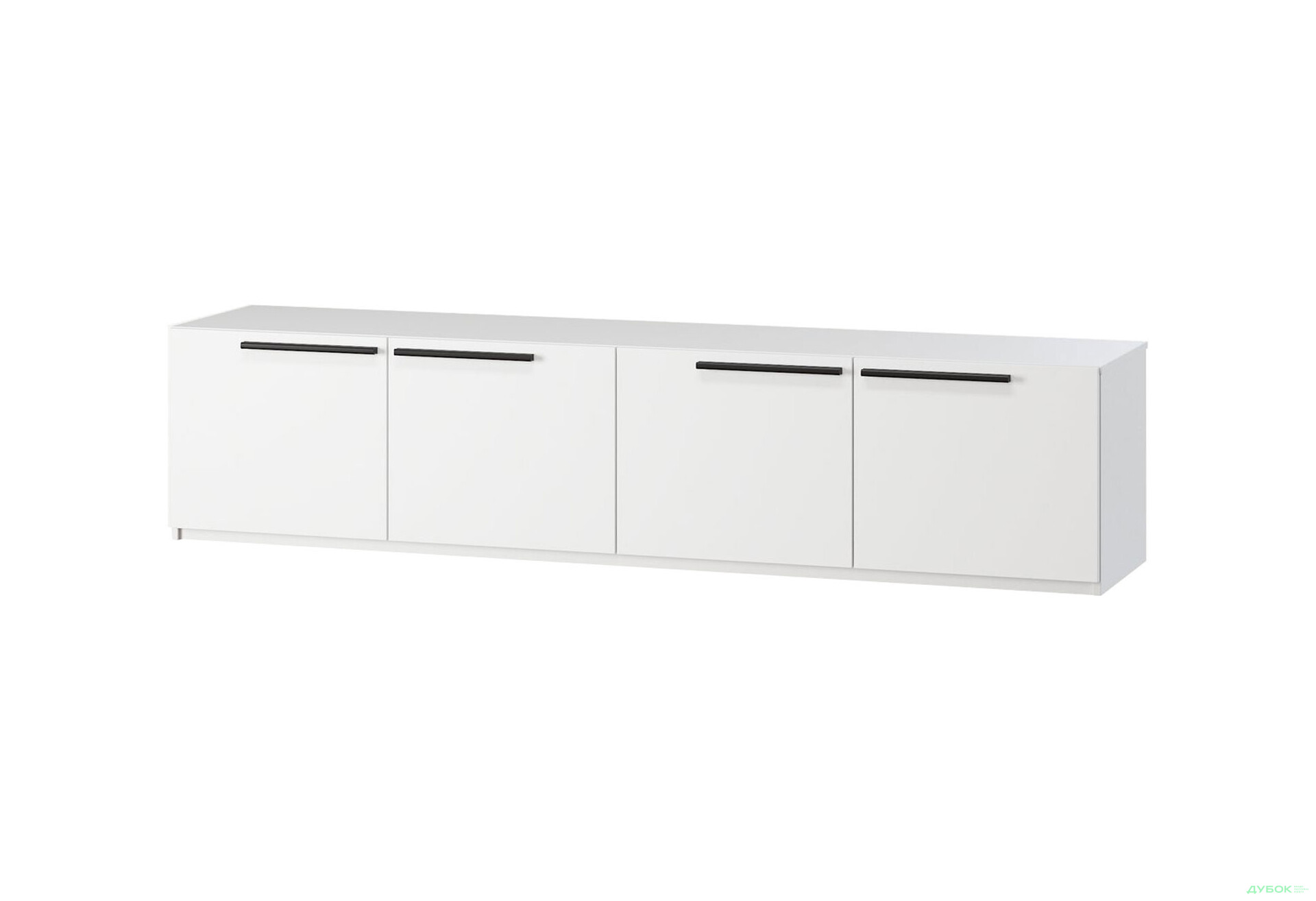 Зображення 1 - Тумба під ТВ Kredens furniture Venus (0004) з 4 дверцятами 200 см, білий